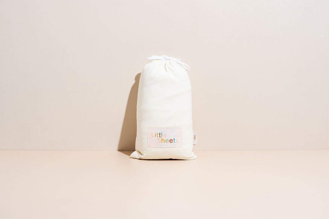 Coconut Milk - Waterproof Cot Sheet