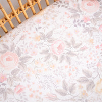 Rosa - Waterproof Bassinet Sheet