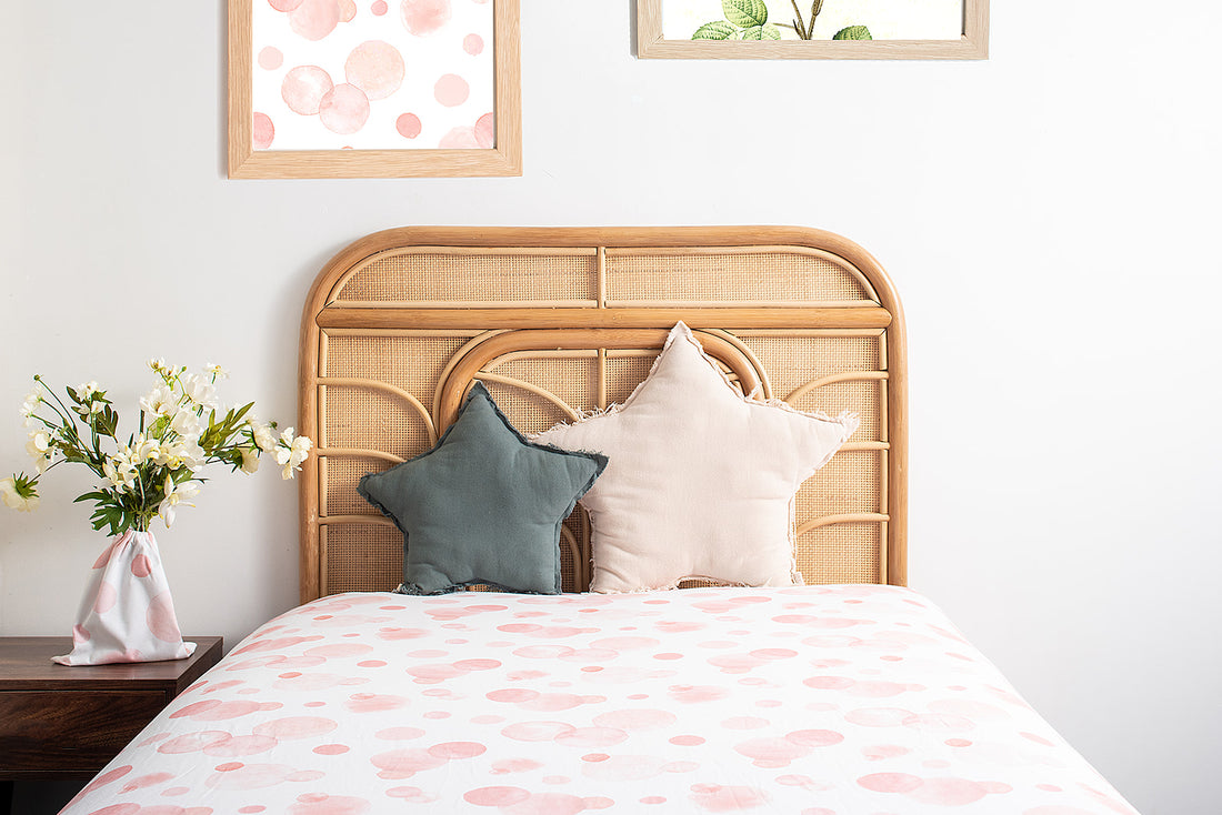 Bubbles - Waterproof Single Bed Sheet