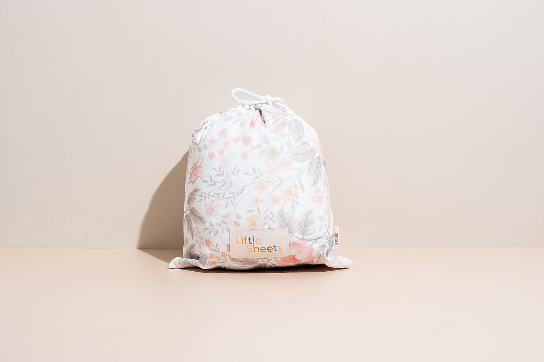 Rosa - Waterproof Single Bed Sheet