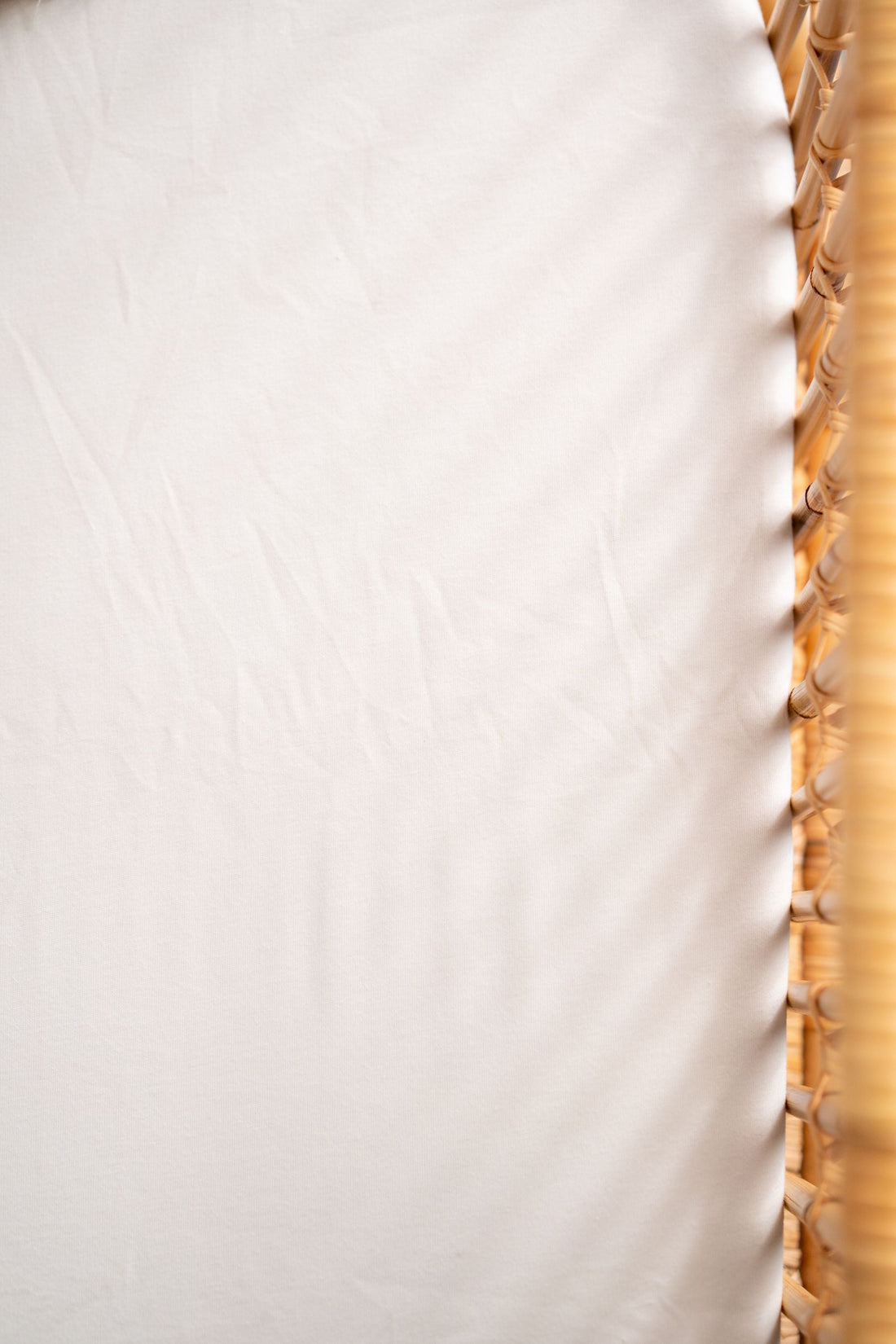 Coconut Milk - Waterproof Cot Sheet